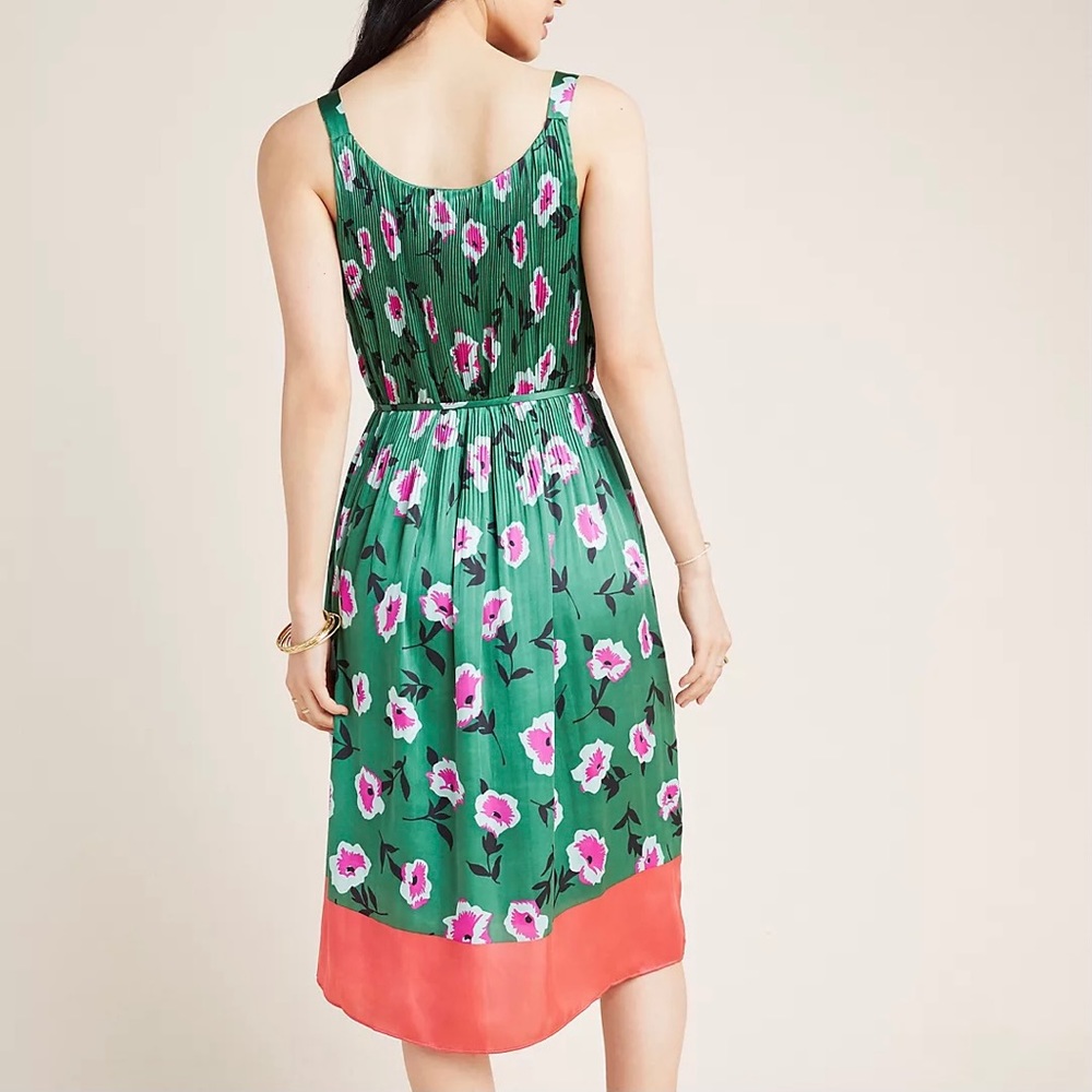 🌸 Anthropologie Mireille Pleated Dress - Picture 3 of 5